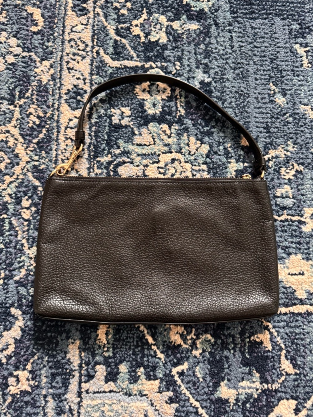 Coach Large Pebbled Wristlet - Picture 5 of 16